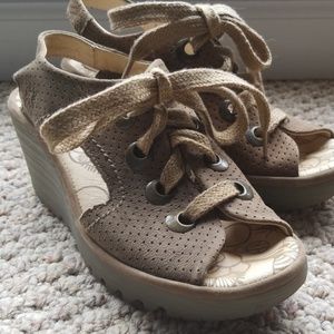 Fly London Gladiator style shoes